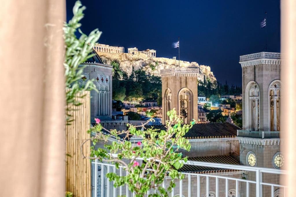 Apartment Luxury With Acropolis View Balcony And Jacuzzi *